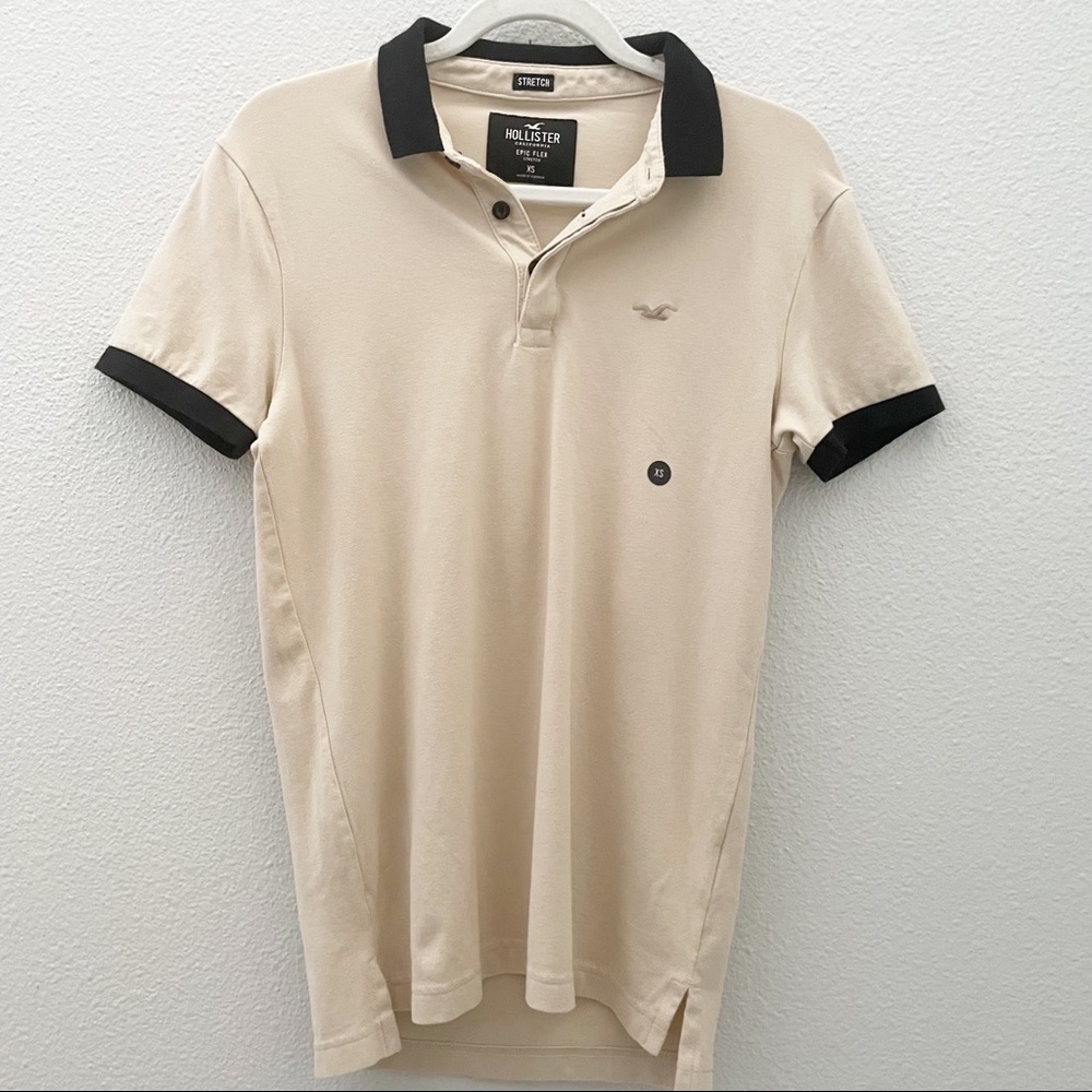 NWT Hollister epic flex stretch polo size xsmall